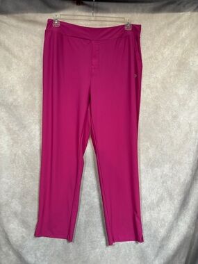 Baleaf Women's Cropped Active Pants in Bright Magenta